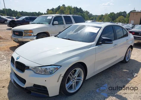 2015 BMW 320I xDrive from USA, damaged, VIN WBA3C3C58FK200678